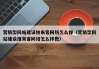 营销型网站建设推来客网络怎么样（营销型网站建设推来客网络怎么样做）